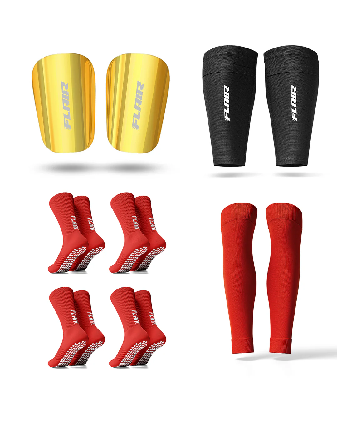 Ultimate Bundle - Gold Shin Pads - Image 4