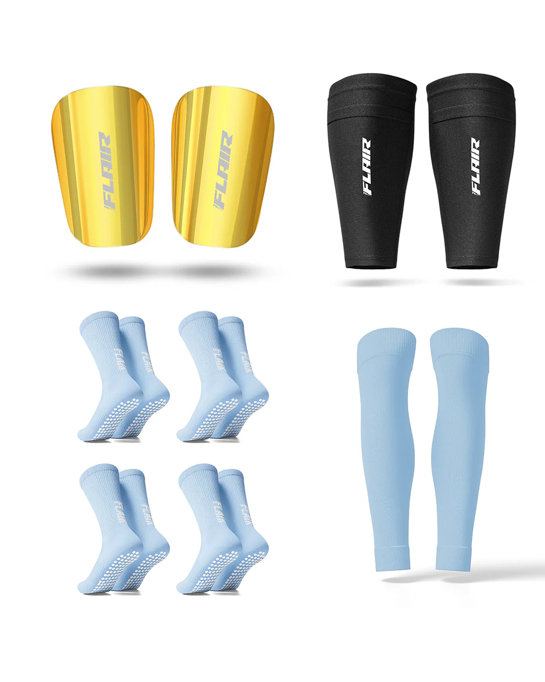Ultimate Bundle - Gold Shin Pads - Image 5
