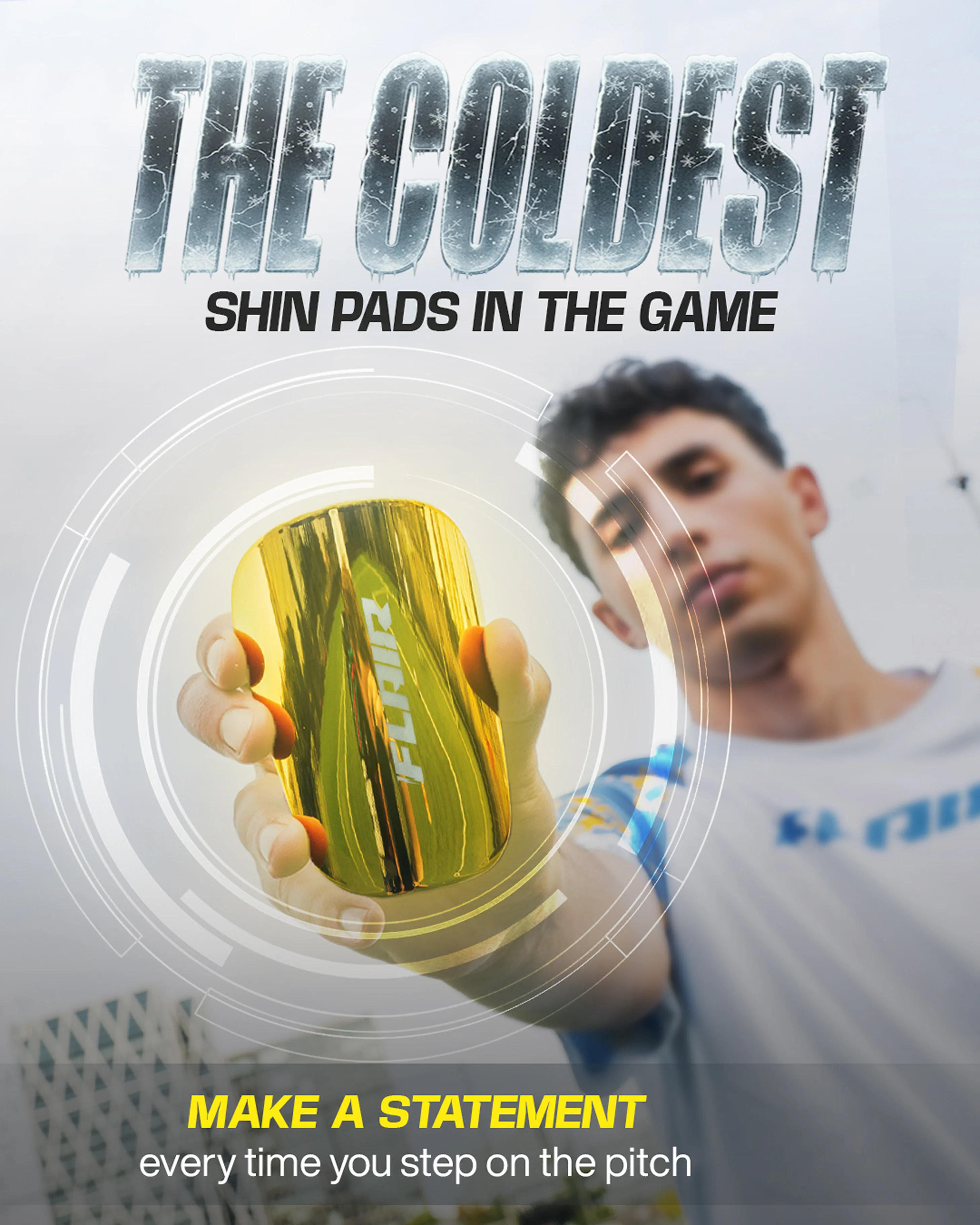Gold shin pads - Image 3